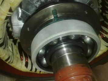 高壓電機(jī)軸承位磨損怎么修復(fù)？
